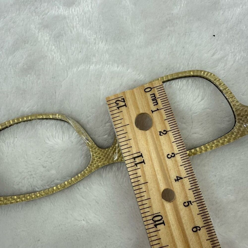 Gucci Women's Eyeglass Frames Style 3678 Rectangular Frame Black Silver Large Lu - Picture 8 of 9